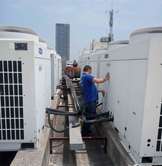 双鸭山市中央空调制热和不制冷系统维修方法